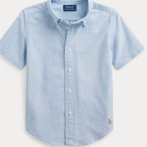 Ralph Lauren kids Oxford Blue Button Down Shirt Xlarge 18 20
